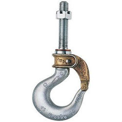 Crosby® Bullard® BL-I Long Length Shank Hooks w/Manual-Closing Gate