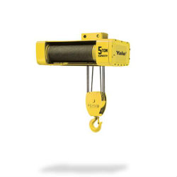 Yale Y80 Electric Wire Rope Hoist and Trolley (Double Reeved)
