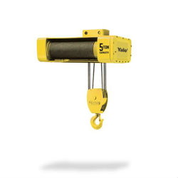 Yale Y80 Electric Wire Rope Hoist and Trolley (Single Reeved) available at Paducah Rigging