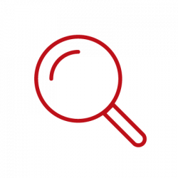 On-site inspections by Paducah Rigging magnifying glass icon